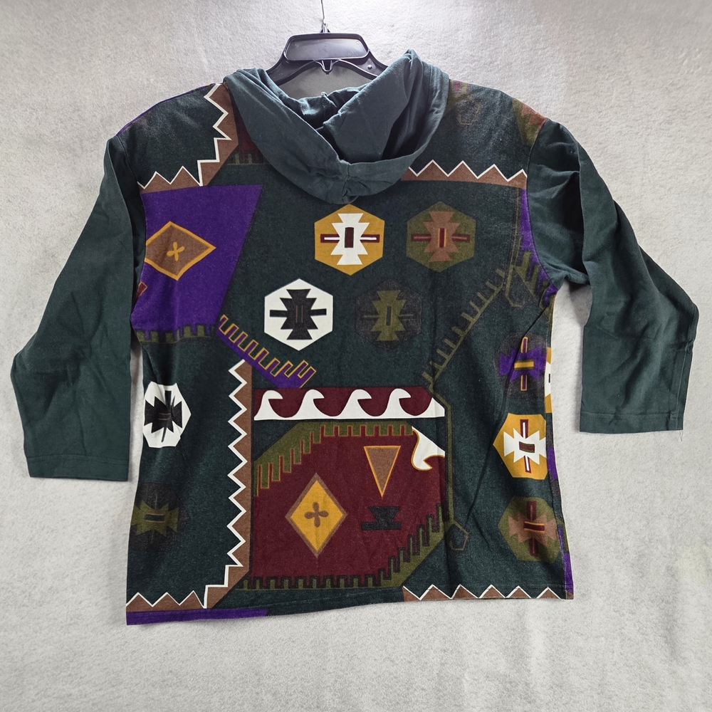 ViVI Multicolor Geometric Pattern Shirt - Picture 5 of 5